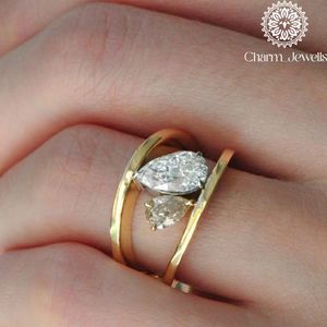 Anillo de Compromiso de Moissanita para Mujer Charm Jewels, Corte Cojín, Plata 925, Engaste de Garras, Estilo Clásico, Certificado IGI, 3g - Product Image 4