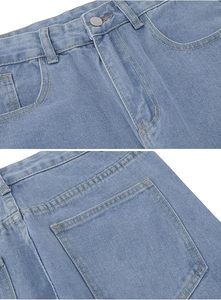 Pantalon Jean Baggy Homme Tendance Streetwear Délavé à l'Acide avec Logo Personnalisé – Vente en Gros - Product Image 2