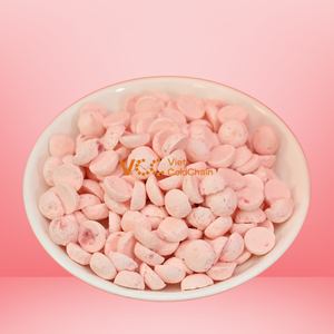 Freeze Dried Yogurt <b>Bites</b> Strawberry Flavor | Crispy Healthy Snack OEM Supplier Bulk Packaging 12 Months Shelf Life - Product Image 1