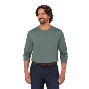 Camiseta de Manga Larga de Algodón para Hombre, Tejido de Punto, Color Sólido, Logotipo Personalizado, Transpirable, Informal, de Verano, Talla Grande, Venta al por Mayor, Alta Calidad - Product Image 5