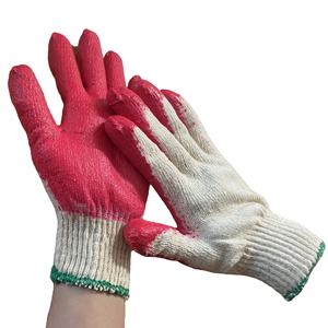Gants de travail enduits de moitié de latex les plus vendus réutilisables et anti-coupure pour le jardinage et les activités de plein air avec fonction antidérapante - Product Image 1