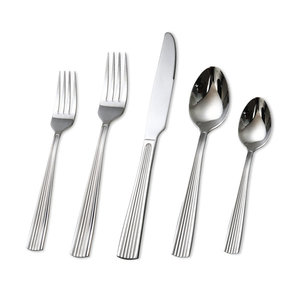 Zwilling Edelstahl Besteckset 5-teilig - Premium Silbernes Tafelbesteck Set Löffel Gabel Messer Essbesteck Set - Product Image 6