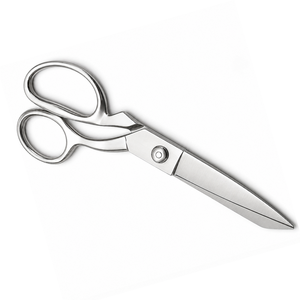 Ciseaux de tailleur MANAN INSTRUMENTS en acier inoxydable à bord lisse, qualité DIY, pour tissus, ciseaux à coudre en métal doré OEM - Product Image 4