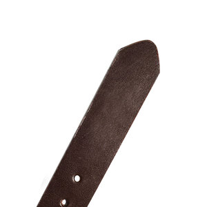 Cinturón de Cuero Personalizado para Hombre, Tejido de Algodón, con Hebilla de Aguja, Elástico, Ajuste Delgado, Cinturones de Cuero Personalizables - Product Image 3