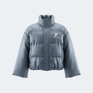 Servicios OEM, Chaqueta Acolchada para Hombre de Alta Calidad, Impermeable, para Invierno, con Logotipo Personalizado, Diseño Moderno, Cierre de Cremallera, Bolsillo Frontal - Product Image 1