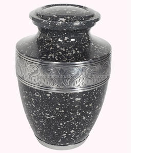 Modern Metal Cremation Urn for Ashes Adult Size Personalized Engraved Custom Photo Laser Etching <b>Memorial</b> Gift Tabletop <b>Vase</b> - Product Image 6