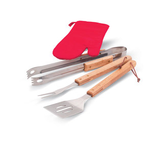 เครื่องมืออุปกรณ์บาร์บีคิวและผ้ากันเปื้อนสำหรับทำอาหารกลางแจ้ง - Product Image 2