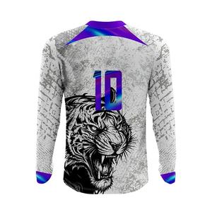 Meilleures ventes : Rashguard MMA unisexe à manches longues, coupe ajustée, col en V, imprimé dragon, anti-humidité, pour sports de plein air - Product Image 2