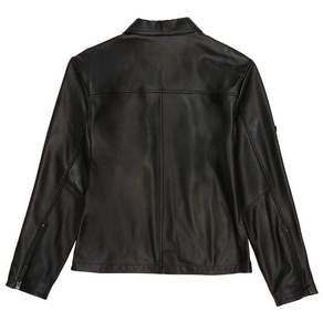 Custom Leather <b>Biker</b> <b>Jacket</b> for Men Genuine Leather Motorcycle Riding <b>Jacket</b> Vintage Style Wholesale Manufacturer - Product Image 3