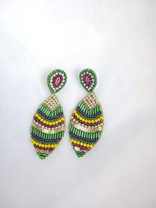 Meilleures Boucles d'Oreilles Pendante à Pompons en Forme d'Oiseaux Perlés Colorés pour Femme, Bijoux de Fête Bohèmes Élégants, Accessoire de Mode pour Mariage - Product Image 6