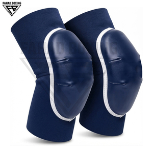 Couleur bleue, bon fournisseur, service OEM ODM, fabrication sur mesure pour le sport et l'entraînement, protection et confort pour les coudes, MMA, Muay Thai. - Product Image 3
