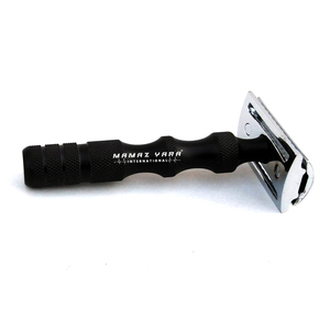 Professional Vintage Double Edge Safety Razor Black Stainless Steel Manual Wet Shaving Razor for <b>Men</b> Custom Logo OEM ODM - Product Image 2