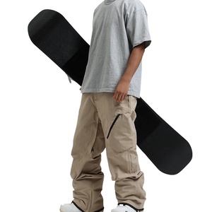 Pantalones de Esquí Impermeables y Cortavientos para Hombre, Pantalones de Snowboard de Invierno, Color Sólido, Cómodos, para Actividades al Aire Libre, con Múltiples Bolsillos 2026 - Product Image 4