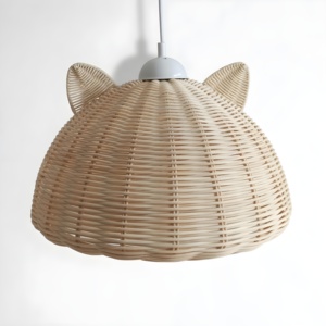 <b>Light</b> <b>pendant</b> for kids bedroom discounted deal natural rattan lightshade high quality lamp shade - Product Image 1