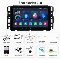 Autoradio Hantue 8 pouces 4+64g Android 15 pour Chevrolet GMC/Chevrolet/Buick/Hummer Carplay Android Auto Autoradio Bluetooth
