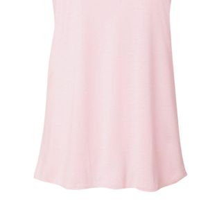 Pink Women's Racerback Tank <b>Top</b> with Pink and Green Graphic Print Sleeveless Casual Summer Fitness Vest Soft Lightweight Fashion - Product Image 2