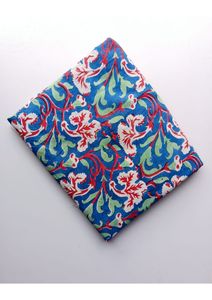 Tela de Algodón Indio Estampada a Mano con Diseño Floral para Textiles del Hogar, Confección de Vestidos, Técnicas de Tejido para Bolsos y Accesorios, OEM - Product Image 6