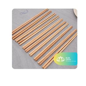 [MEILLEURES VENTES] Baguettes en bambou écologiques classiques Blue Lotus Farm, export en vrac, vaisselle pour la restauration quotidienne, restaurants, hôtels - Product Image 1