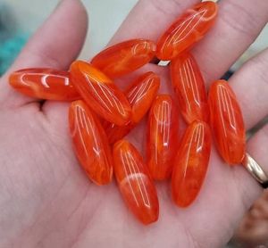 Resin Beads Green Orange White <b>Black</b> Polka Dot Marble Pattern 3D Cartoon Design Customizable Color Loose Beads for Jewelry - Product Image 3