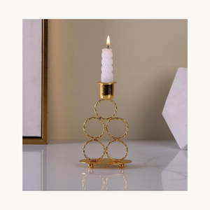 Exclusive Hollow Metal Candle Holder With Premium Finish Candle Holder For Luxury Hotel Lobby And Table Decor - Product Image 6
