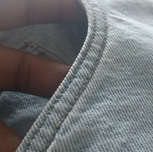 Pantalones Vaqueros de Algodón Puro para Hombre, Denim Rígido de Alto Gramaje, Indigo Crudo Selvedge, Estilo Años 90, Pierna Recta, Ajuste Holgado, Ropa de Trabajo, Carpintero, Vintage - Product Image 4
