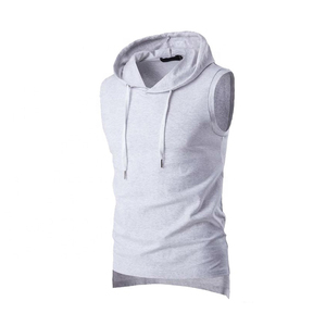 Comfortable Sleeveless Gym <b>Hoodie</b> Breathable <b>Workout</b> Wear Hooded Activewear Supplier High Quality Sleeveless Fitness <b>Hoodie</b> - Product Image 1