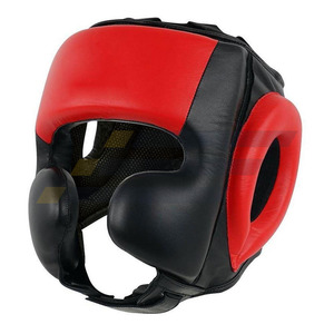 Best Selling Professional Boxing Helmet High Quality Leather <b>Head</b> Guard <b>Training</b> Gear Low Price Wholesale - Product Image 2