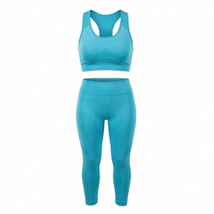 Conjunto de Yoga para Mujer de Material Duradero, Ropa Deportiva Transpirable de Primera Calidad para Gimnasio y Entrenamiento - Product Image 1