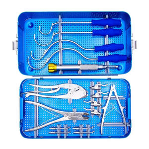 Ensemble d'instruments chirurgicaux orthopédiques de haute qualité pour traumatismes, fractures et chirurgie dentaire, avec poignée manuelle, GS-DF-0010 Classe I - Product Image 3