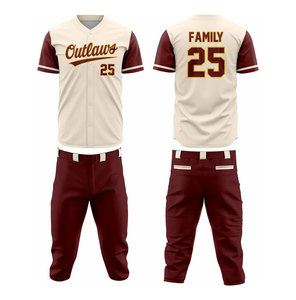 Gladiators Baseball Uniform <b>Men's</b> Striped Jersey Pants Set <b>V</b>-<b>Neck</b> Short Sleeve Moisture Wicking Polyester Adult All Seasons - Product Image 3