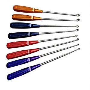 Curetas Cervicales de Alta Calidad, Instrumentos Ortopédicos para Columna Vertebral, Calidad Premium, Reutilizables, Autoclavables, CE - Product Image 5