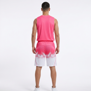 Nuevos uniformes de baloncesto reversibles personalizados Sublimación Ropa deportiva Baloncesto Desgaste Uniforme Kit - Product Image 4