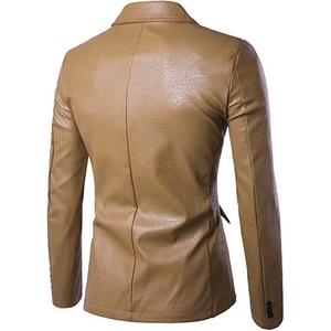 Blazer de alta calidad para hombre, elegante, moderno, de corte formal, ideal para reuniones de negocios, bodas y uso casual de lujo. - Product Image 3