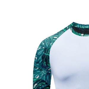 Rashguard Professionnel de Haute Qualité Personnalisé Unisexe avec Logo OEM par Sublimation, Matière Unie, Séchage Rapide, 220g, Manches Longues, Coupe Basse - Product Image 3