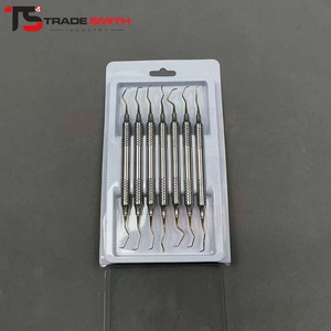 Ensemble de curettes Gracey TSI Medical Dental, finition lisse, instruments parodontaux pour les traitements dentaires avancés et les soins bucco-dentaires. - Product Image 6