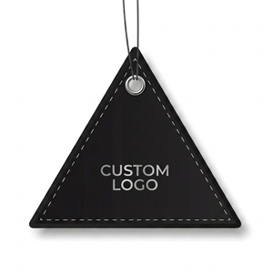Custom Kraft Paper Hang <b>Tags</b> for Clothing Packaging Handmade Products and Sustainable Business Branding Hang <b>Tags</b> - Product Image 1