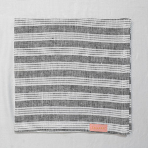 Servilleta de Lino a Rayas, 100% Lino, Hecha a Medida, Bajo Pedido Mínimo, para Uso Doméstico y Hotelero - Product Image 4