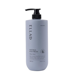 ELLAD NATURAL BODY WASH 1,000 ml-Fabriqué en Corée Musc blanc Extrait de gelée royale Extrait de graine de baobab Plante - Product Image 1