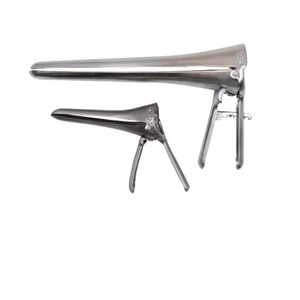 Espéculo Vaginal Veterinario Reutilizable de Acero Inoxidable Plateado para Diagnóstico de Ganado 33cm/16cm - Product Image 3