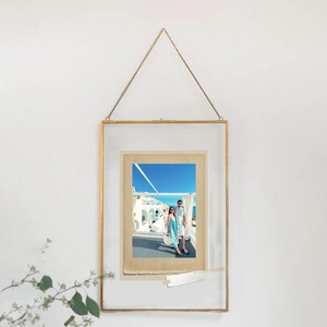 Fluted Metal <b>Frame</b> Elegant <b>Wall</b> Decor <b>Frame</b> Modern Art Display <b>Frame</b> <b>for</b> Home Living Room Office Interior Decoration and Gifting - Product Image 5