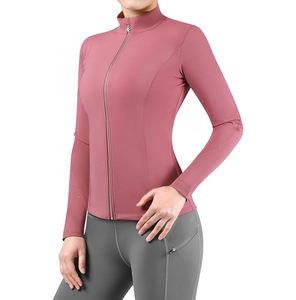 Veste d'équitation chauffante softshell pour femme, longue, thermique, extensible dans les 4 sens, entièrement zippée, avec poches discrètes pour l'équitation - Product Image 1