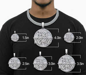 Pendentifs et breloques Hip Hop tendance en or massif 10K, sertis de diamants de laboratoire, motif Lion Roi Africain majestueux en marche, personnalisés - Product Image 6