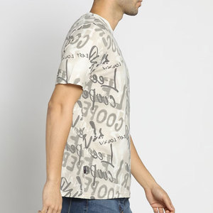 Camisetas de Hombre con Diseño Único y Moderno - Ropa de Verano Cómoda, 100% Algodón, Manga Corta, Corte Regular, Estampado de Letras, Estilo Casual - Product Image 4