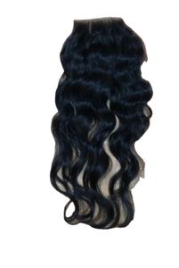 WHLESALE Conjunto de paquete de cabello humano de onda natural con cierre/Paquete de cabello totalmente natural frontal - Product Image 4