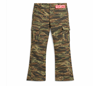 High Quality Top Selling Custom <b>Camouflage</b> <b>Cargo</b> Pants Multi Pocket <b>Cargo</b> Pants Cotton Trousers Private Label - Product Image 1