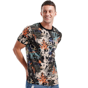 Professional Manufactured Plain T <b>Shirt</b> Men 180GSM Blank Tee Wholesale Drawstring Shorts Set Europe - Product Image 2