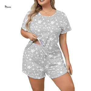 Ensemble short et haut à manches courtes en fibre de bambou 100 % de haute qualité pour hommes et femmes, tenue décontractée assortie, vente en gros - Product Image 1
