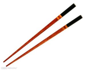 Juego de palillos de madera de lujo con estuche decorativo para regalos de bodas, aniversarios y ocasiones festivas. - Product Image 3