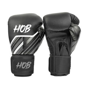 Gants de boxe en cuir PU de qualité supérieure pour l'entraînement et le sparring |   Absorption des chocs, respirant, durable pour hommes et femmes - Product Image 1