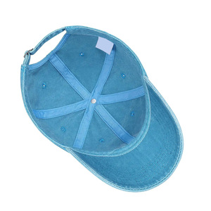 Wholesale Unisex Vintage Cotton Adjustable Unsturtcured Dad Hat Sports <b>Caps</b> <b>Blank</b> Washed Baseball <b>Cap</b> - Product Image 3